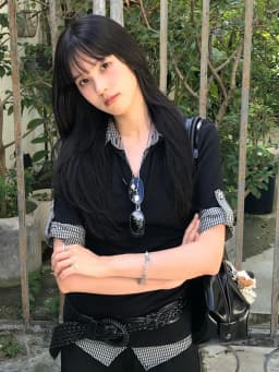 Genayooa American Retro Patchwork Shirt Women Half Sleeve Casual Shirts Y2k Vintage Fake Two Pieces Tops Japanese 2000s Tee Tops