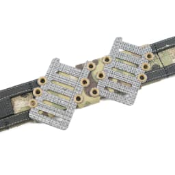 40 ° Tactical Waistband MOLLE Adapter Plate Double Row 40 ° Angled Adapter Plate Accessories