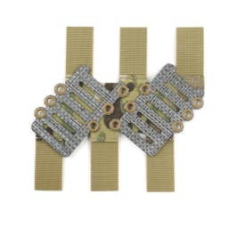 40 ° Tactical Waistband MOLLE Adapter Plate Double Row 40 ° Angled Adapter Plate Accessories
