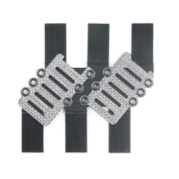 40 ° Tactical Waistband MOLLE Adapter Plate Double Row 40 ° Angled Adapter Plate Accessories