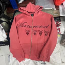 CACTUS JACK Jackets Real Photo Skull Print Pink Casual Hooded for Men Women Letter Embroide Casual Zipper Coat