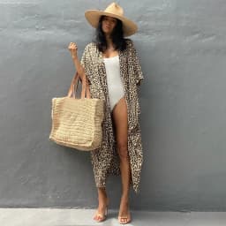 Beach Dress Tunic Cover up Embroidery Kaftan Saida de Praia Women Bikini Cover-up Pareo Sarong Beachwear