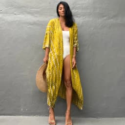 Beach Dress Tunic Cover up Embroidery Kaftan Saida de Praia Women Bikini Cover-up Pareo Sarong Beachwear