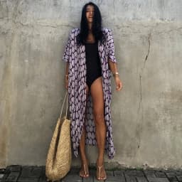 Beach Dress Tunic Cover up Embroidery Kaftan Saida de Praia Women Bikini Cover-up Pareo Sarong Beachwear