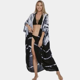Beach Dress Tunic Cover up Embroidery Kaftan Saida de Praia Women Bikini Cover-up Pareo Sarong Beachwear