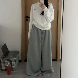 Y2K College American Hip-hop Goth Print Drawstring Wide Leg Sweatpants Loose 90s High Street Sports Trousers Floor Length Pants
