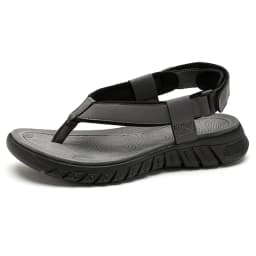 Men's Simple Casual Sandals Summer Outdoor Anti Slip Wear-Resisting Comfort Beach Shoes Breathable Fashion Male Walking Slippers