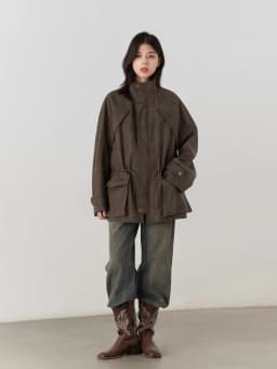 CHIC VEN New Women Suede Jackets Loose Retro Stand Up Collar Mid-length Ladies Casual Coat Female Overcoat Autumn Winter 2025