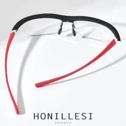 FONEX HONILLESI TR90 Glasses Frame Men Brand Designer Semi Rimless Ultralight Bicycle Eyeglasses Half Rim Sports Eyewear 7027