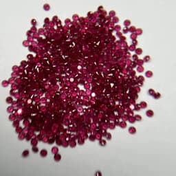Mosangna A Quality Brilliant Cut Round 0.8-3mm 100% Natural Red Ruby Blue Sapphire Pirce Per Carat
