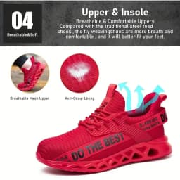 Safety Protective Mining Boots Men Steel Toe Safety Shoes Anti-smash Anti-puncture Function Work Shoes Fashion Multicolored