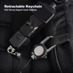 Retractable Keychains N52 Strong Magnet Quick Release for Action Camera Fishing Tools Mobile Phones Gift for Boyfriend