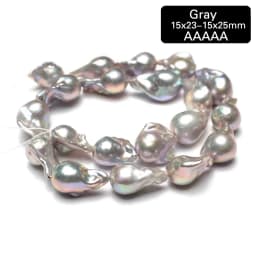AAAAA Colorful Baroque Tail Beads High-Quality Natural Freshwater Pearls Beads for Jewelry Making DIY Necklaces Accessories 38cm