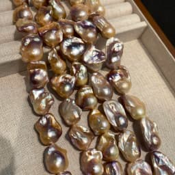 AAAAA Colorful Baroque Tail Beads High-Quality Natural Freshwater Pearls Beads for Jewelry Making DIY Necklaces Accessories 38cm