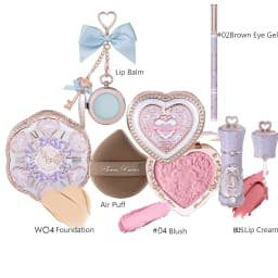 Flower Knows Makeup Set Box Full Swan Bear Garden Collection Embossed Blush Shine Lipstick Kit Foundation All in Maquiagem Kit