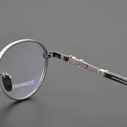 New Fashionable High end Brand Personalized Women's Titanium Frame Eyeglass Casual Retro Carving Decoration Men's Luxury Glasses
