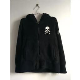 Y2k Lamb Wool Jackets Women Gothic Hoodies Cross Skull Grunge Zipper Sweatshirts Vintage Casual Hooded Coats Haraiuku Streetwear