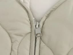 New women's Clothing European And American Style Fashion Simple And Versatile Long Sleeved Zipper Loose Cotton Jacket Jacket