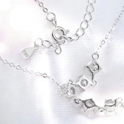 Smyoue 4mm Tassel Necklace Moissanite Pendant Round Cut Sparkling Neck Chain Girls Christmas Gift 925 Sterling Silver Plated 18K
