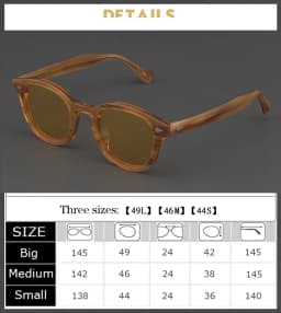 Sun Glasses Man Johnny Depp Lemtosh Polarized Sunglasses Woman Luxury Brand Vintage Acetate Frame Green Drivering Goggles