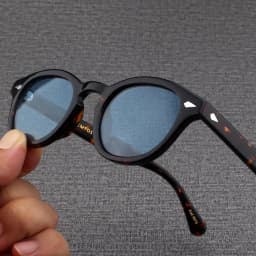 Sun Glasses Man Johnny Depp Lemtosh Polarized Sunglasses Woman Luxury Brand Vintage Acetate Frame Green Drivering Goggles