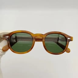 Sun Glasses Man Johnny Depp Lemtosh Polarized Sunglasses Woman Luxury Brand Vintage Acetate Frame Green Drivering Goggles