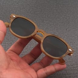 Sun Glasses Man Johnny Depp Lemtosh Polarized Sunglasses Woman Luxury Brand Vintage Acetate Frame Green Drivering Goggles