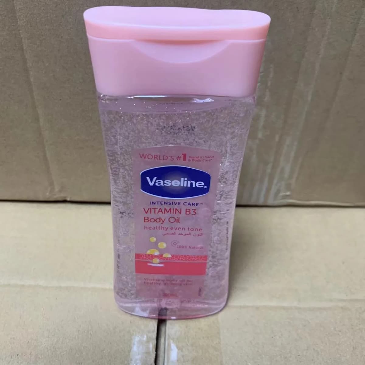 Vaseline Brightening Body Gel-Oil 200ml - Skin Tone Care, Deep Hydration for Dry & Dull Skin, Nourishing Gel-Oil Formula
