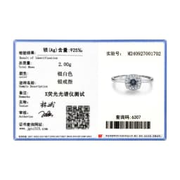 MODIAN D Color Gray Moissanite Rings 925 Sterling Silver Fashion Sparkle Square Halo Ring For Women Wedding Fine Jewelry Gift