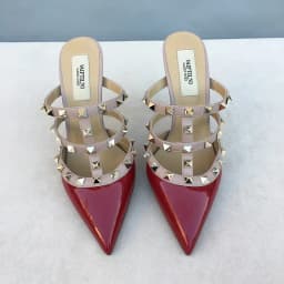 Women's sandals luxury Brand Shoes Woman 2025 trend Ankle Strap Summer Rivets High Heels Slippers Design Pointed Toe Sexy party