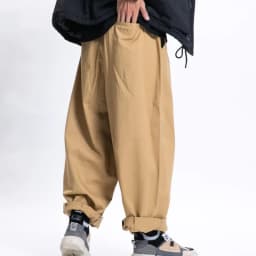 2025 Spring New Cityboy Casual Pants Japanese Loose Fashion Versatile Wide Leg Pants Solid Color Work Pants Men and Women