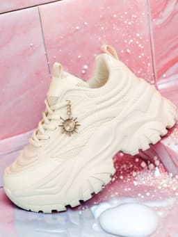 Women's Four Seasons Outdoor Sports Shoes Pure White Summer Chunky Sneakers Soft Sole Cushioned Running Shoes for Women