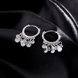 MODIAN 925 Sterling Silver Luxury Geometric Stunning Clear CZ Hoop Earrings Fashion Sparkling Dangle Ears For Women Fine Jewelry