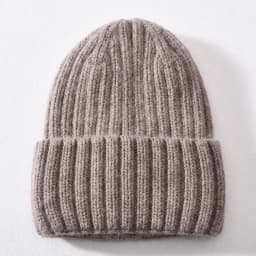 Winter Silk Satin Lined Beanie Hats Women Men Unisex Thick Chunky Cap Striped Warm Soft High Quality Cashmere Knitted Beanie Hat