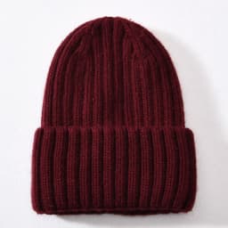Winter Silk Satin Lined Beanie Hats Women Men Unisex Thick Chunky Cap Striped Warm Soft High Quality Cashmere Knitted Beanie Hat