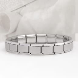 50pcs Italian Charm Stainless Steel 9mm Colorful Style Elastic Bracelet for Woman Men DIY Making GIft Dropshipping Wholesale