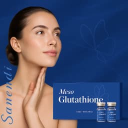 Sanendi PDRN Glutathione VITAMIN C Skin Sensitive muscle Brightening and anti-aging use Derma pen 7ml x5 vials