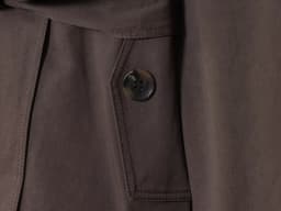 ETJ Autumn 2025 new collection women's British style lapel double-breasted Maillard color belt casual trench coat