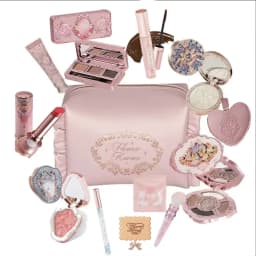 Flowerknows Makeup Set All In Flower Knows Little Angel Highlighter Powder Blush Strawberry Rococo Lip Gloss Perfume Kit