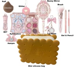 Flowerknows Makeup Set All In Flower Knows Little Angel Highlighter Powder Blush Strawberry Rococo Lip Gloss Perfume Kit