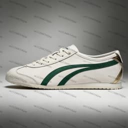 Vintage Japanese‑Style Low‑Top Sneakers Light‑Weight Flexible Outsole Casual Walking‑Shoes For European Daily‑Wear Buyers seohS asicseS