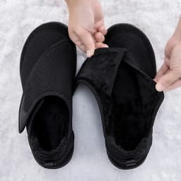 Winter Fur-lined Wide Box Toe Open Shoes for Elderly Men Women Diabetic Shoes Swollen Foot Fat Orthopedics Hallux Valgus Bunion