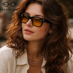 2026 Top Quality Luxury Brand Original Sunglass Handmade Thick Acetate Men Eyewear Designer Women Outdoor UV Protective Sunglass