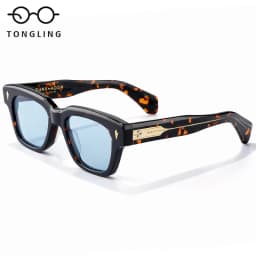 2026 Top Quality Luxury Brand Original Sunglass Handmade Thick Acetate Men Eyewear Designer Women Outdoor UV Protective Sunglass