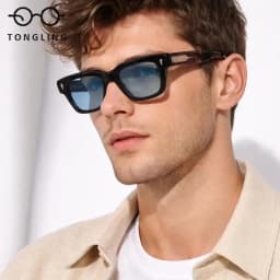 2026 Top Quality Luxury Brand Original Sunglass Handmade Thick Acetate Men Eyewear Designer Women Outdoor UV Protective Sunglass