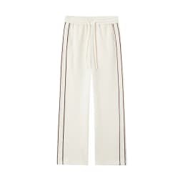 Semir Casual Pants Women Chenille Long Pants Winter 2025 New Contrasting Colors Wide-Leg Pants Leg-Lengthening