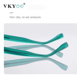 VICKY New Large Frame Ladies Reading Glasses Anti-blue Light Personalized Fashion with Prescription Lenses Myopia Hyperopia 2171