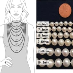 24 Inch Genuine Natural AAA 8-9mm White South China Sea Pearl Necklace 20in 22in 26in 28in 30in 32in 34in 36in