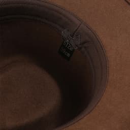 Wool Felt Crushable Outback Hat for Men Indiana Jones Hat Cowboy Fedora Wide Brim Brown Black Large Size