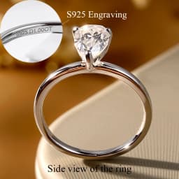COSYA 1/2/3/4CT Pear Cut Moissanite Ring/Earrings For Women 100% S925 Silver Waterdrop Solitaire Wedding Band Fine Jewelry Gift